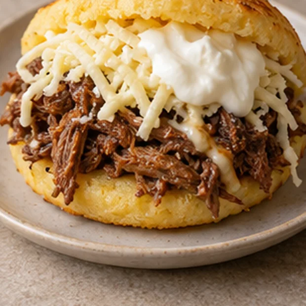 beef_arepa Beef Arepa - Image 1