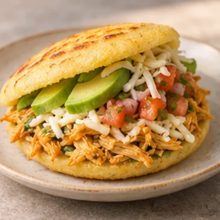 Chicken and Avo Arepa | Empanadas Factory