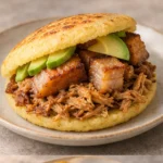 Pork Belly Arepa (Chicharrón)